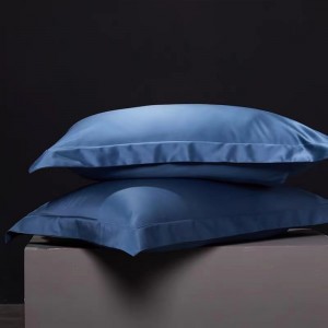 Novu Ultimu Disegnu Personalizatu Moda Rosa Poly Pillowcase 100 Poly Satin Soft Pillow Case Colore Blu